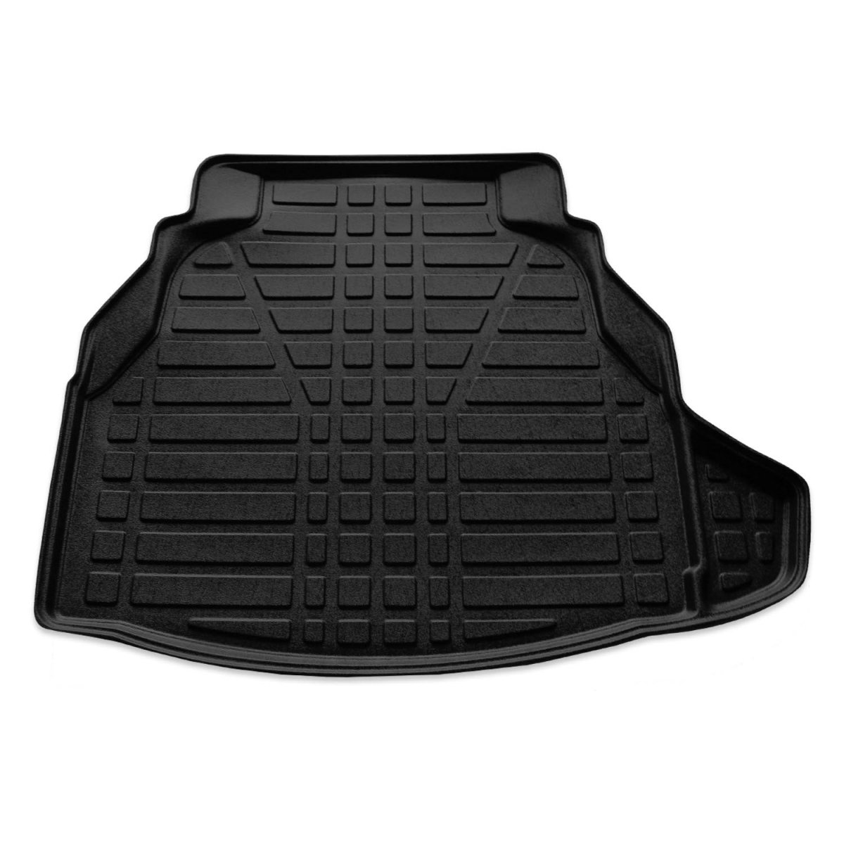 Mercedes C Class W205 Trunk Mat - Omac - TPE - Black - '15-'21 Mercedes C Class W205 Trunk Mat - Omac - TPE - Black - '15-'21